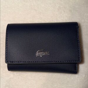 Lacoste Navy Textured Wallet